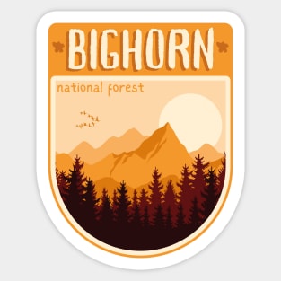 Bighorn National Forest Sticker